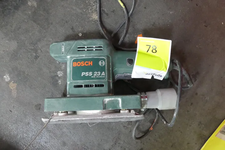 BOSCH Schwingschleifer PSS 23 A